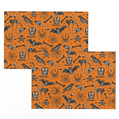 Halloween X-Ray - Orange & Black