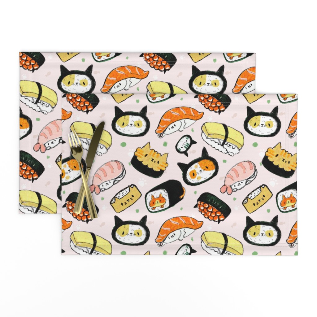 kawaii kitty sushi 