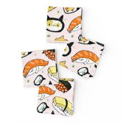 kawaii kitty sushi 