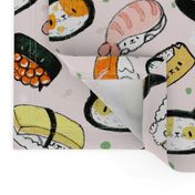 kawaii kitty sushi 