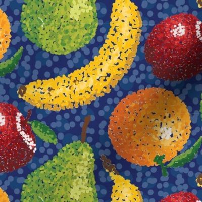 Pointillism_Fruit