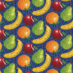 Pointillism_Fruit