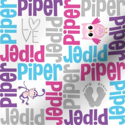 personalised name design - 4way with pics  