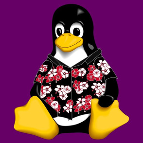 CasualTux Hawaiian color