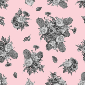 Vintage Bouquet - Millenial Pink