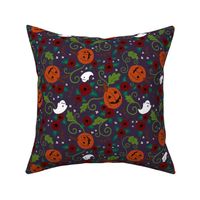 Vintage Halloween Floral