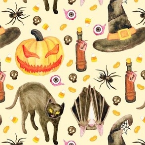 Vintage Halloween Pattern