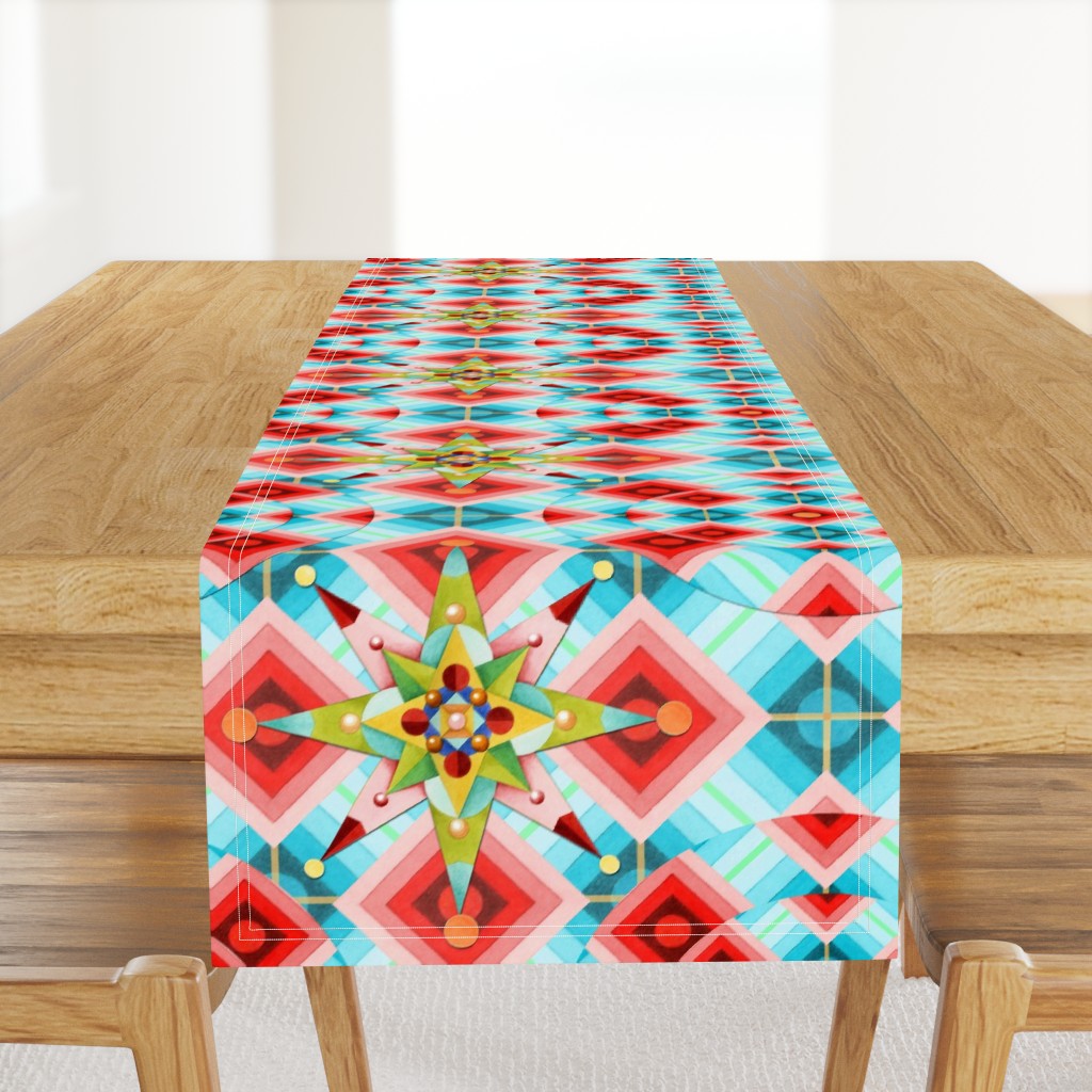 Groovy Argyle Starburst