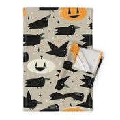 MCM Crows and Jack-O’-Lanterns by Friztin