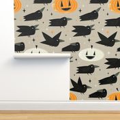 MCM Crows and Jack-O’-Lanterns by Friztin