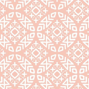 (small scale) modern moroccan in salmon peach