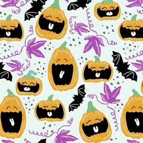 Laughing Pumpkins Purple