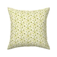 17-16G Olive green watercolor || abstract spots drops dots chartreuse yellow _ Miss Chiff Designs