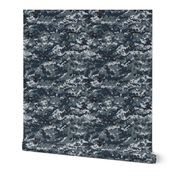 Navy Blue Digital Camo NWU