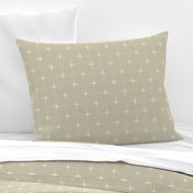 Quasi Linen Stars - M+M Latte by Friztin