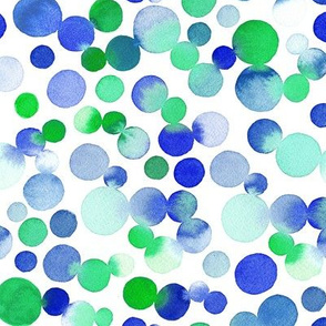 Watercolor Dots 
