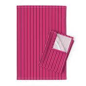 Hot Pink and Black Stripes