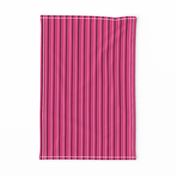 Hot Pink Black and White Stripes