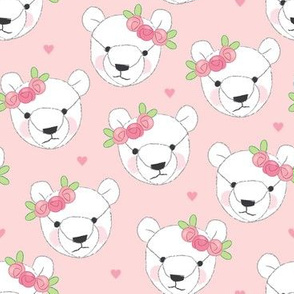 teddy-bear-faces-white-with-rosebuds