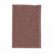 faux tweedy cherry-wood-brown herringbone tweed