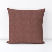 faux tweedy cherry-wood-brown herringbone tweed