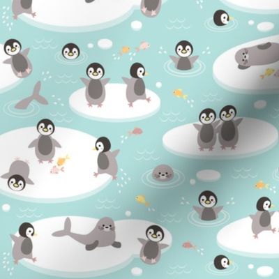 Baby penguins - small