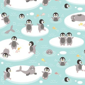 Baby penguins - small
