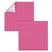 Hot Pink Pixel Geometric