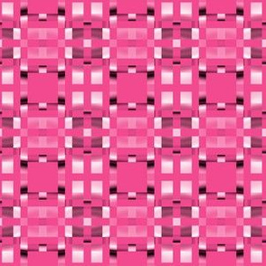 Hot Pink Pixel Geometric