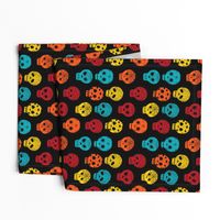 Sugar Skulls fabric day of the dead holiday fall autumn seasonal halloween pattern multi