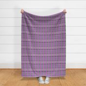 Tribal Stripe - Purple & Gray