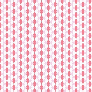 Pink and White Geometric