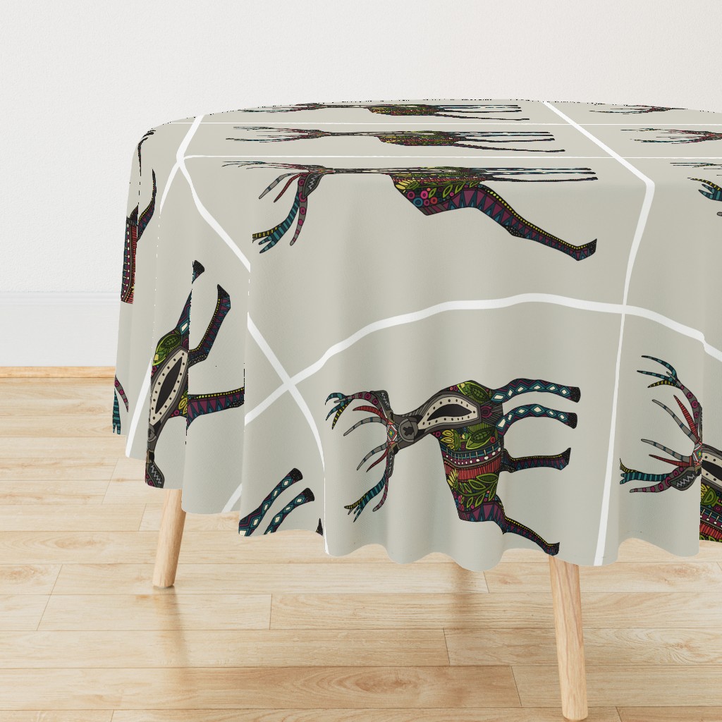 deer tea towel