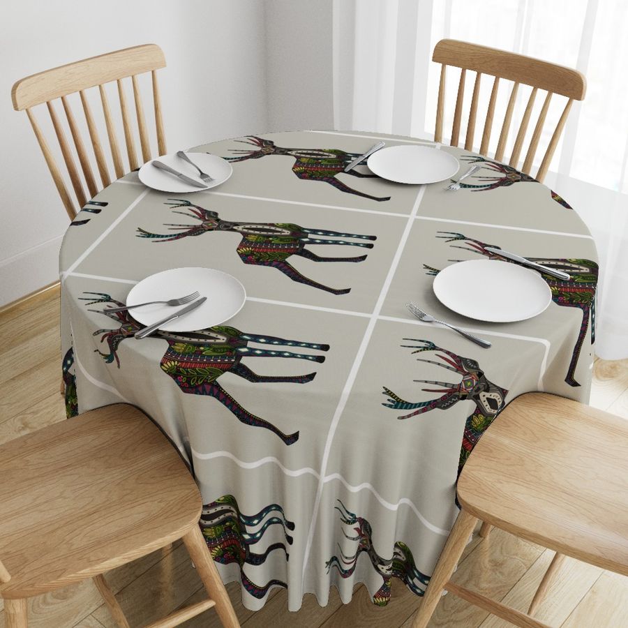 deer tea towel