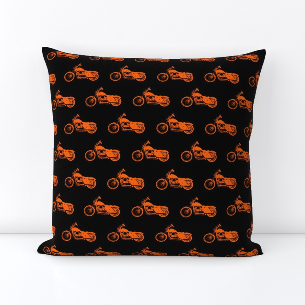 2.5" Orange Motorcycles