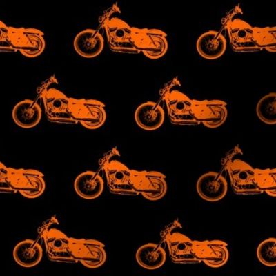 2.5" Orange Motorcycles