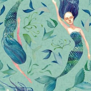 Mermaid Swim {Sea Foam}