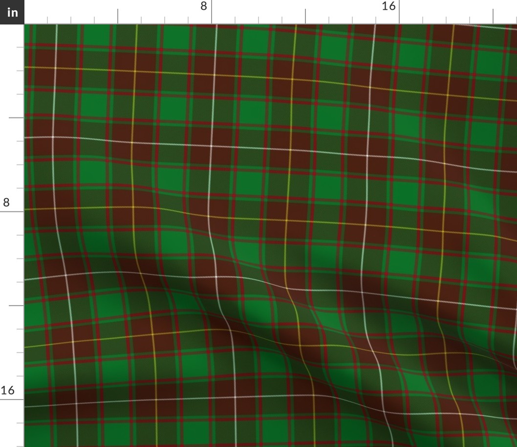 MacPhee / MacFie / MacFee hunting tartan, 6"