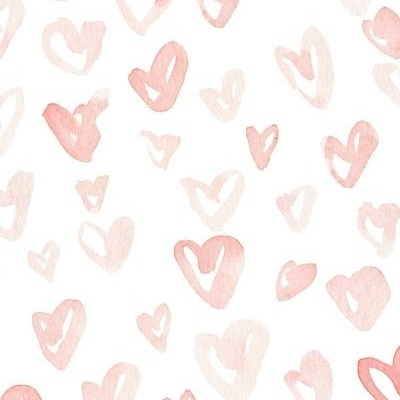 Pink Heart Fabric, Wallpaper and Home Decor | Spoonflower