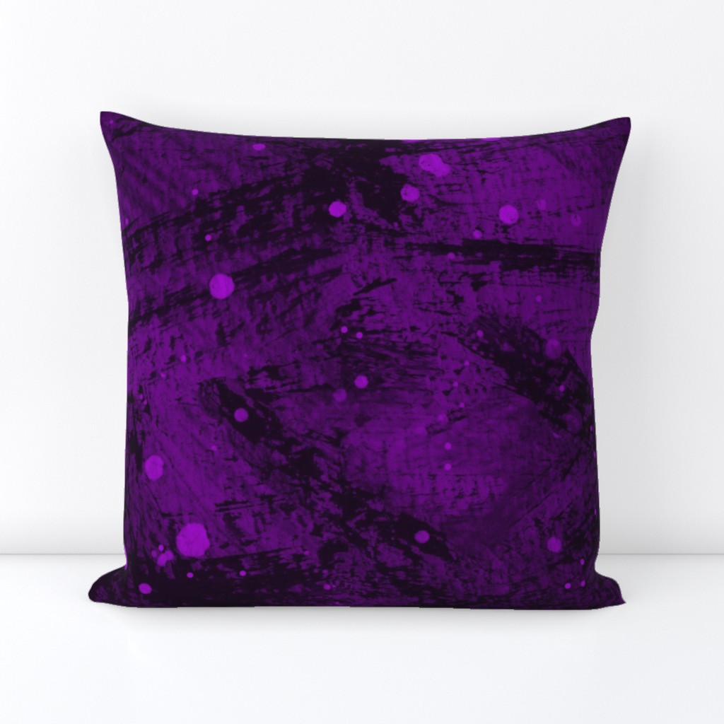 abstract lake loon moon purple plum violet dark painted watercolor