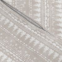 Vintage Christmas Stripe (taupe)