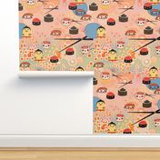 kawaii sushi for sumo wrestlers