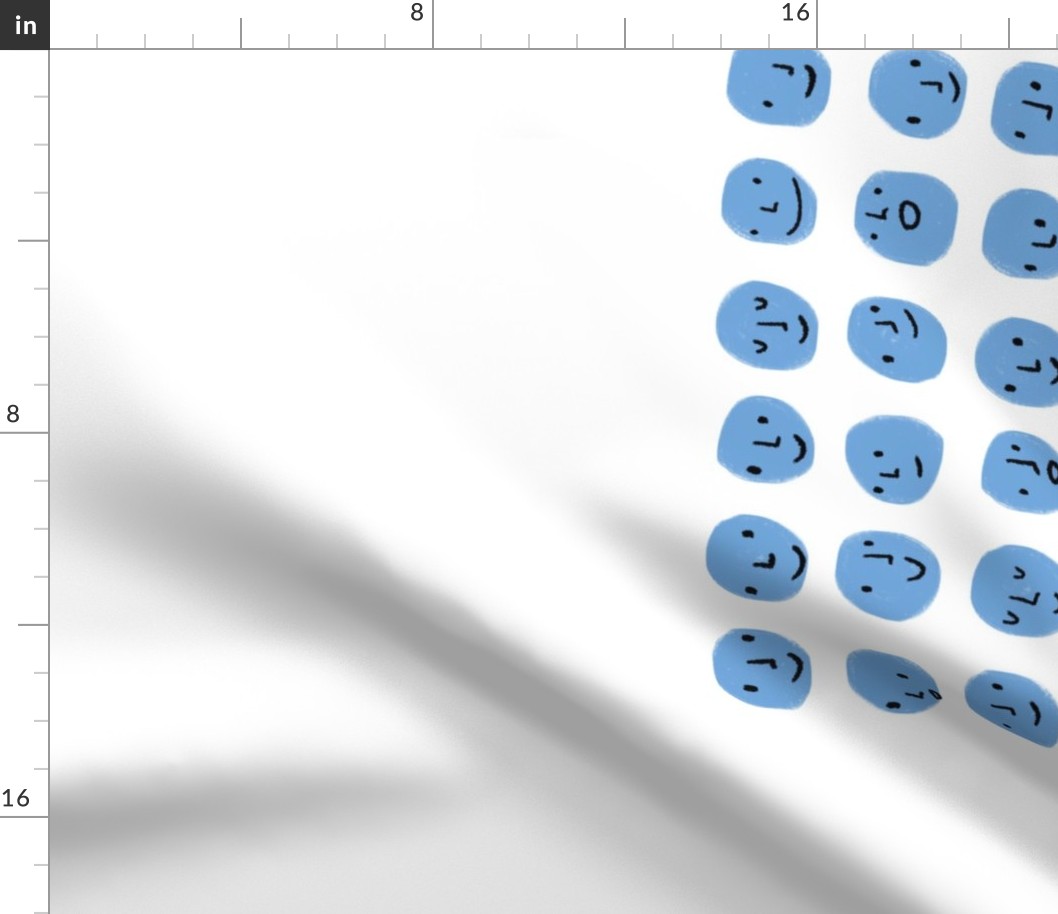 100 Smiling Dots School Chart