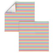 pastel rainbow fun stripes no2 horizontal