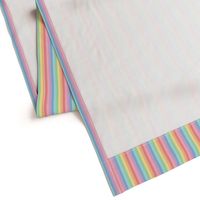 pastel rainbow fun stripes no2 vertical