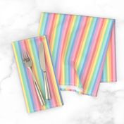 pastel rainbow fun stripes no2 vertical