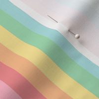 XL pastel rainbow fun stripes no2 vertical