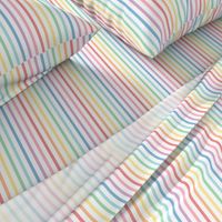 XL pastel rainbow fun stripes no1 vertical