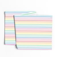 XL pastel rainbow fun stripes no1 vertical