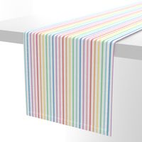 XL pastel rainbow fun stripes no1 vertical